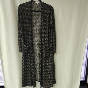 LuLaRoe Black Long Sleeve Casual Dress